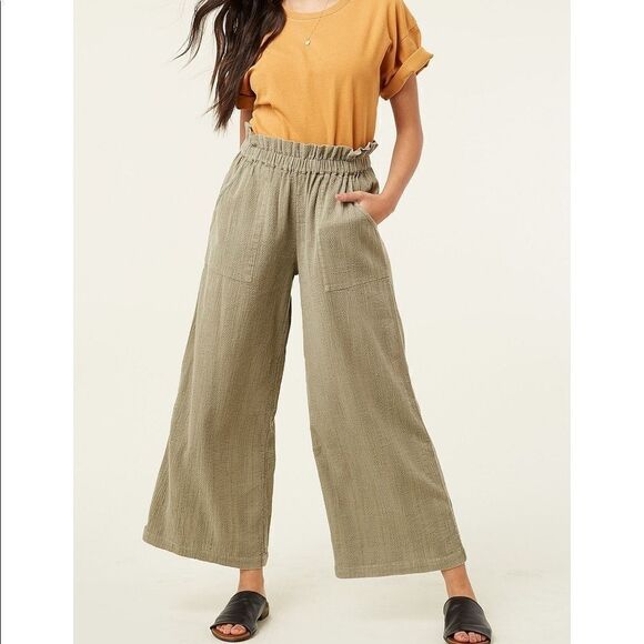 O’Neil Capri pants green crop - Picture 2 of 4